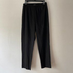 Vintage Linen Blend Straight Leg Pants